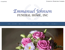 Tablet Screenshot of emmanueljohnson.com